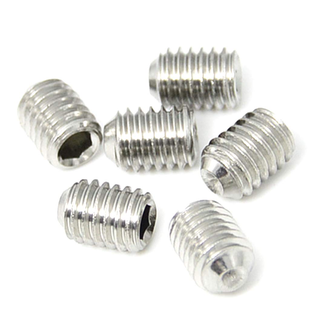 Amazon.co.jp: Huicai 304ステンレス鋼製メートルねじ頭のない六角穴付